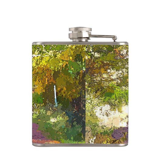 山サイクリング フラスク (裏面)