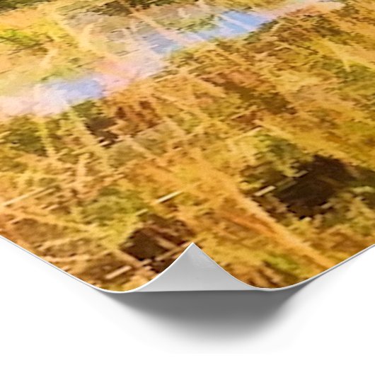 山サイクリング ポスター (角)