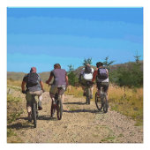 山サイクリング ポスター (正面)