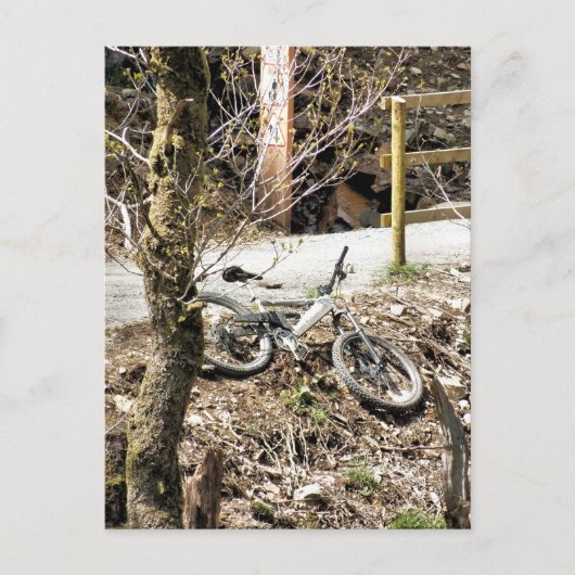 山サイクリング ポストカード (正面)