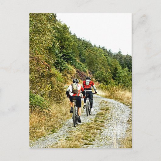 山サイクリング ポストカード (正面)