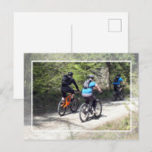 山サイクリング ポストカード (正面/裏面)