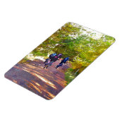 山サイクリング マグネット (左側)