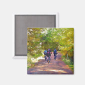 山サイクリング マグネット (正面/裏面)