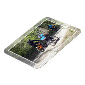 山サイクリング マグネット (左側)