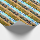 山サイクリング ラッピングペーパー (角)