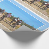 山サイクリング ラッピングペーパー (角)