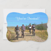 山サイクリング 招待状 (正面)