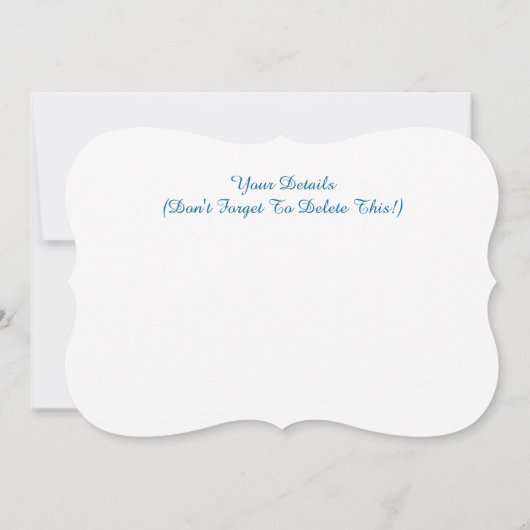 山サイクリング 招待状 (裏面)