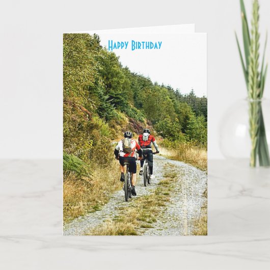 山サイクリング 案内状 (正面)