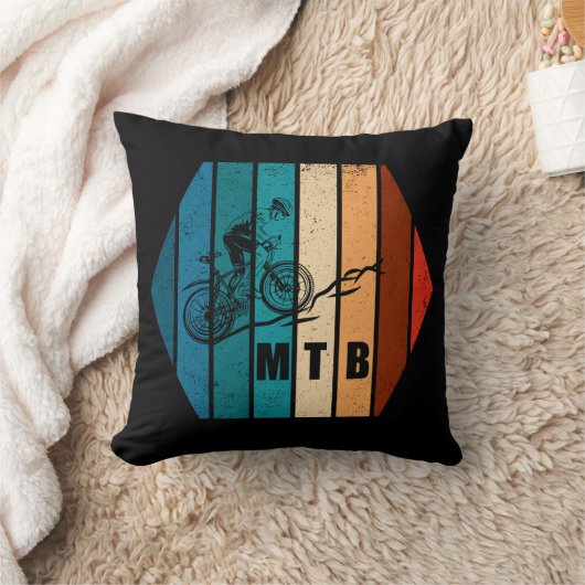 山サイクリングMTB クッション (ブランケット)