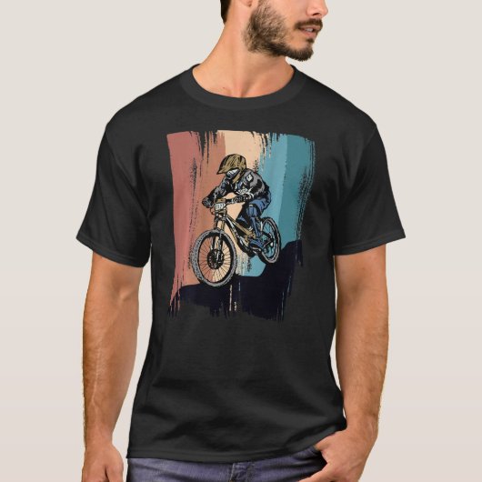 山サイクリングMTB Tシャツ (正面)