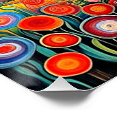 山サイケデリックの風景1 ポスター (コーナー)