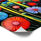 山サイケデリックの風景2 ポスター (コーナー)