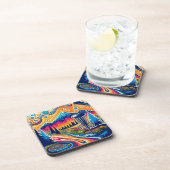 山サイケデリック中円板ゴルフ場 コースター (右側)