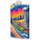 山サイケデリック中円板ゴルフ場 フラスク (左)