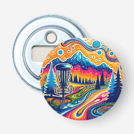 山サイケデリック中円板ゴルフ場 栓抜き