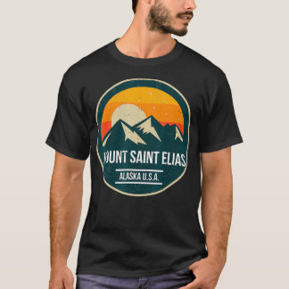 山サンエリアスアラスカナショナルパークキャンピングアンドホテル Tシャツ