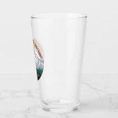 山サンヘレンス国立火山記念碑ヴィンテージ タンブラーグラス (左)