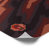 山サンヘレン – 爆発 – 旅行ポスター ポスター (角)