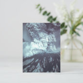 山サン・ヘレン成層火山の噴火1980 ポストカード (スタンド正面)