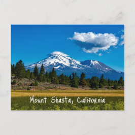 山シャスタカリフォルニア ポストカード