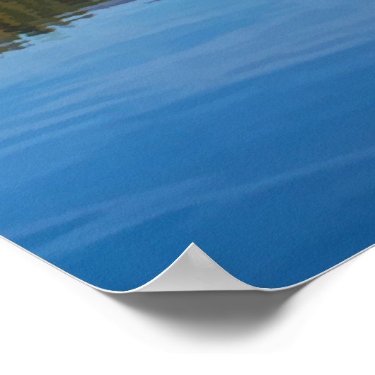 山シャスタ反射 ポスター (角)