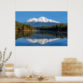 山シャスタ反射 ポスター (キッチン)