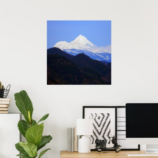 山シャスタ春..... ポスター (ホームオフィス)