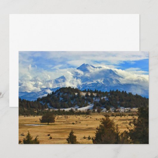 山シャスタ (正面/裏面)