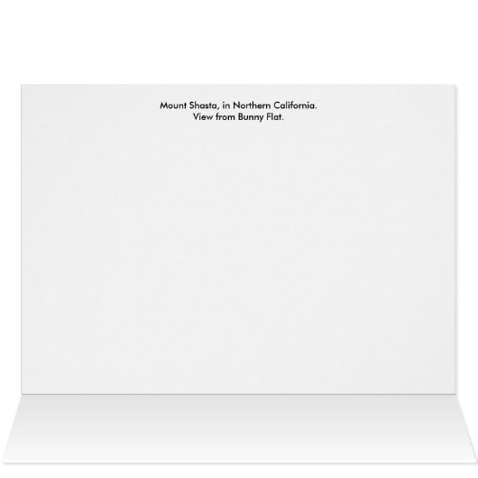 山シャスタ (内部横(上))