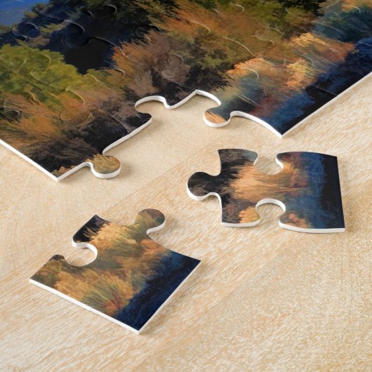 山シャスタ1 ジグソーパズル (側面)