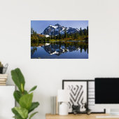 山シュクサンと写真レイクのポスター ポスター (ホームオフィス)