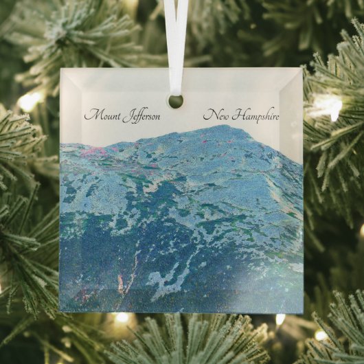 山ジェファーソンガラスオーナメント ガラスオーナメント (インサイチュ)