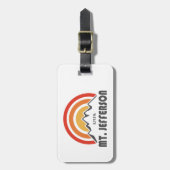 山ジェファーソンニューハンプシャー ラゲッジタグ (正面縦)