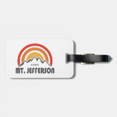 山ジェファーソンニューハンプシャー ラゲッジタグ (裏面横)