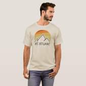 山スチュアートワシントンレトロ Tシャツ (正面フル)