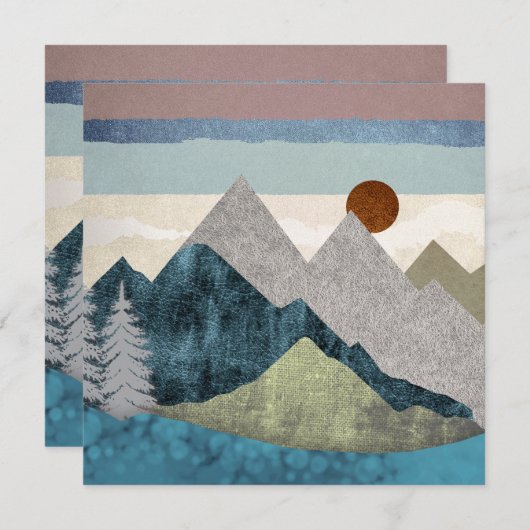 山ストライプの空 (正面/裏面)