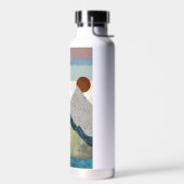 山ストライプの空 ウォーターボトル (左面)