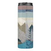 山ストライプの空 タンブラー (裏面)