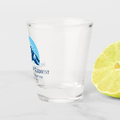 山スノウバーモントのスキーリゾート土産グラス ショットグラス (右)