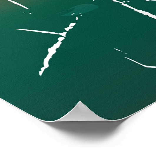 山セントヘレンスのヴィンテージ旅行ポスター。 ポスター (角)