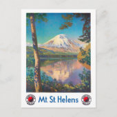 山セントヘレンスヴィンテージ旅行はがき ポストカード (正面)
