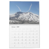 山セントヘレンス火山フォトカレンダー カレンダー (1月 2027)