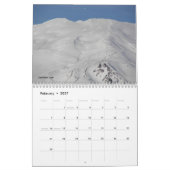 山セントヘレンス火山フォトカレンダー カレンダー (2月 2027)