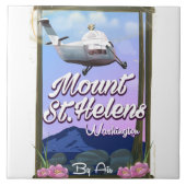 山セントヘレンスWashington Travelポスター タイル (正面)