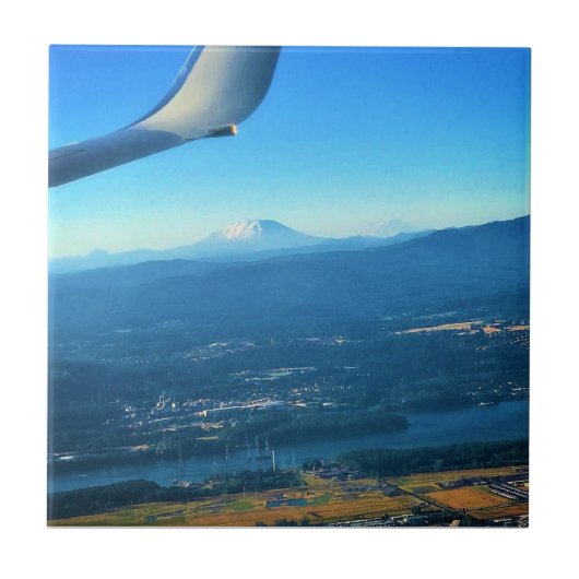 山セントヘレン，ワシントン タイル (正面)