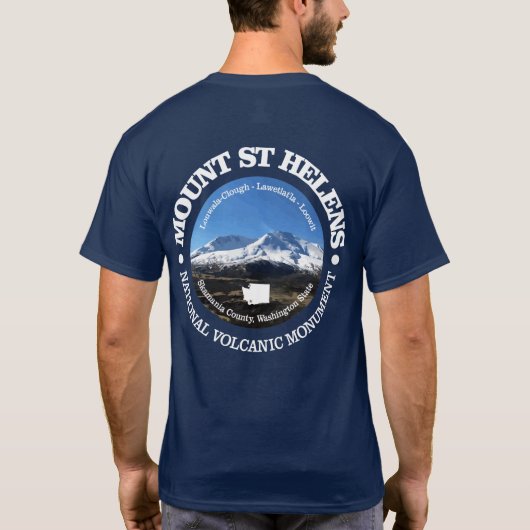 山セントヘレン Tシャツ (裏面)