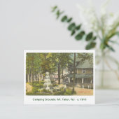 山タブ,ニュージャージー – c.1910 ポストカード (スタンド正面)