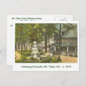 山タブ,ニュージャージー – c.1910 ポストカード (正面/裏面)